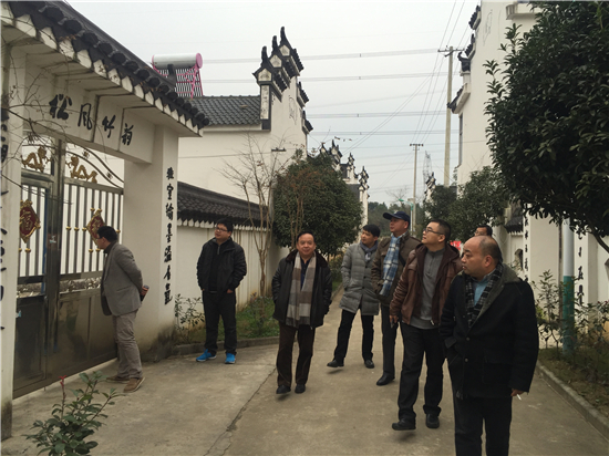 考察郎溪徽商村落.jpg